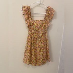 lost + wander mini dress